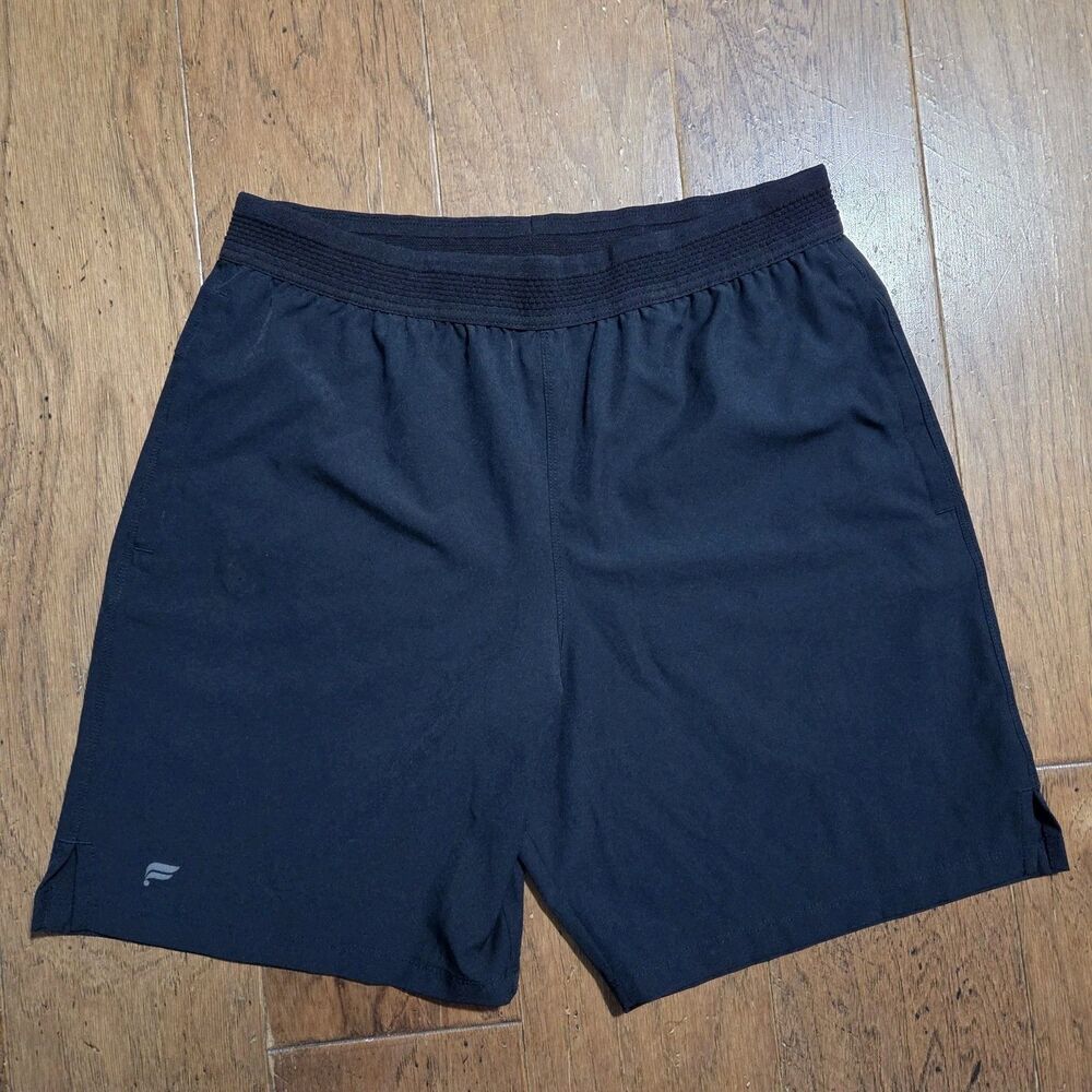 Fabletics Shorts Mens Small The Fundamental Blue Gym Performance Running Stretch